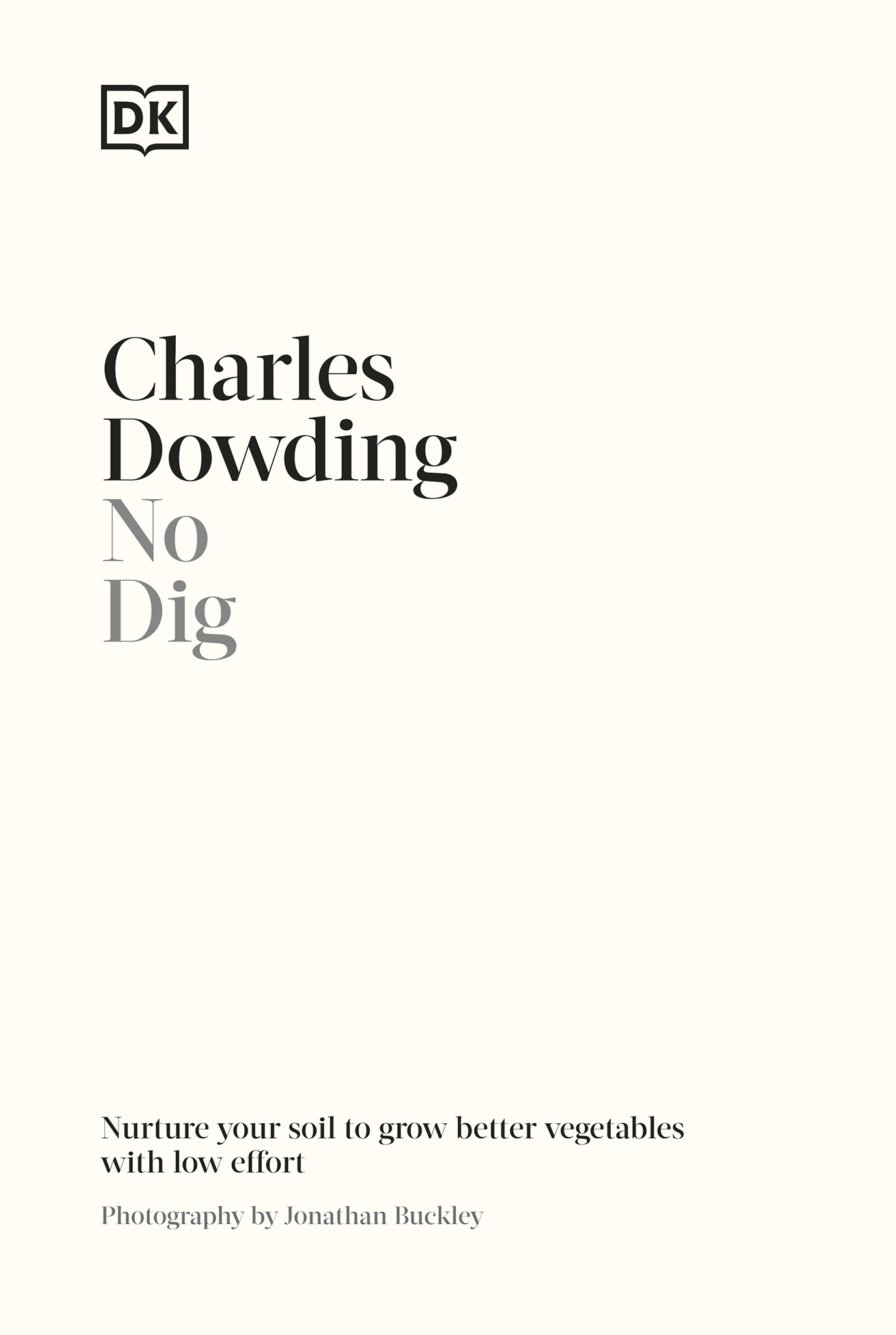 half title for Charles Dowding No Dig