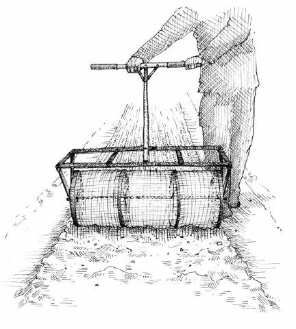 At the current time, we are experimenting with a new marking roller that allows us to mark lengthways and crossways at the same time. Clever in its design, this roller can quickly adjust to different spacing. See the tool appendix.