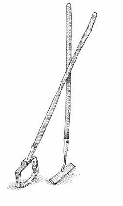 Light and precise hoes, designed for shallow cultivation and for an upright working position, are the tools of choice for weeding in the market garden. This technique is a world away from the tedious work of yanking out weeds on your hands and knees.