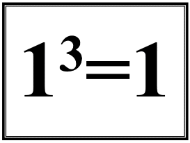 A black and white sign with numbers and equal to one  Description automatically generated